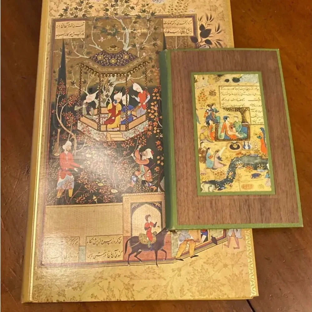 Decorative art antique Italian handmade chinoiserie notepad holders never used
